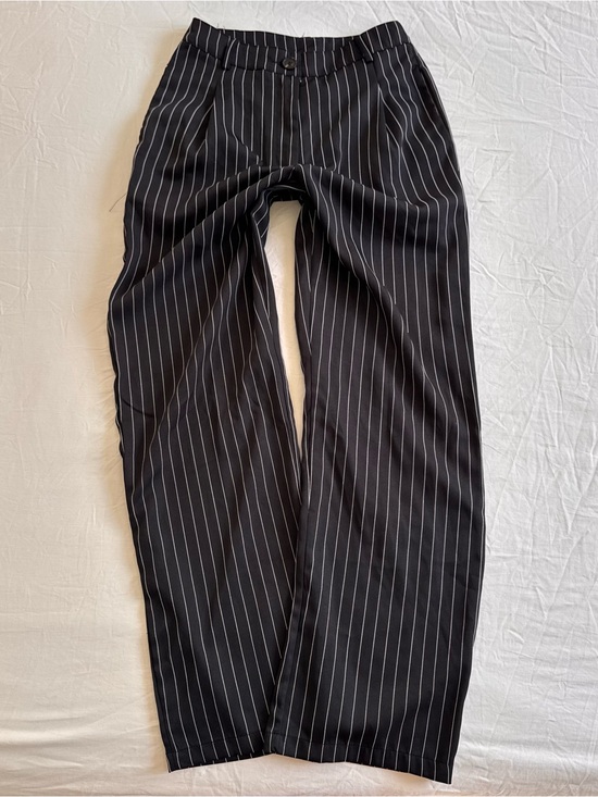 SHEIN Pants - SHEIN Black Pinstripe women Dress office siren Pants